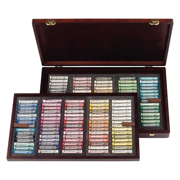 Shop Rembrandt Soft Pastel Wooden Box Set 150pc- Art To Art – Art