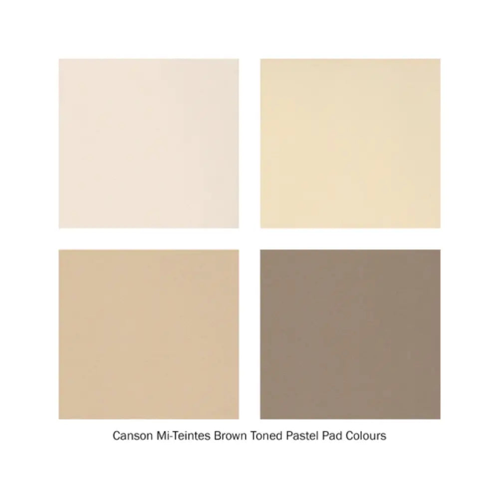 Canson Mi-Teintes Paper Pad Brown Tones