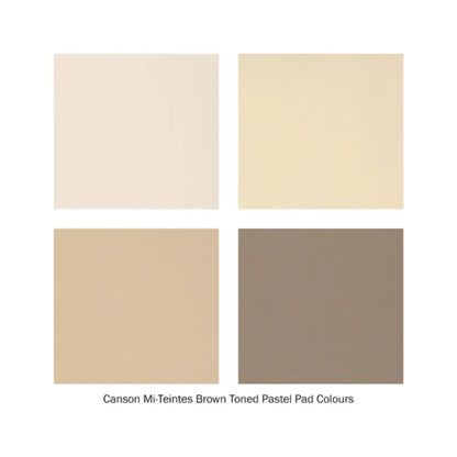 Canson Mi-Teintes Paper Pad Brown Tones