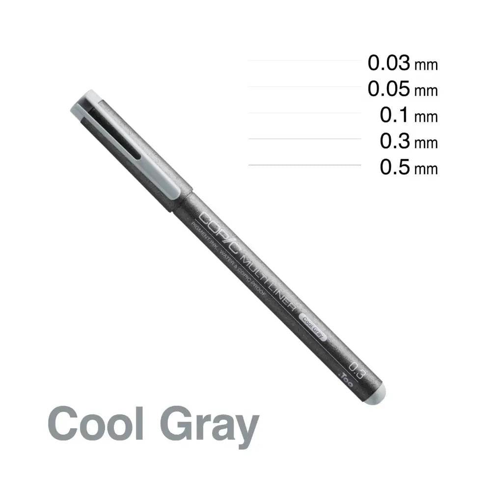 Copic Multiliner  Cool Grey