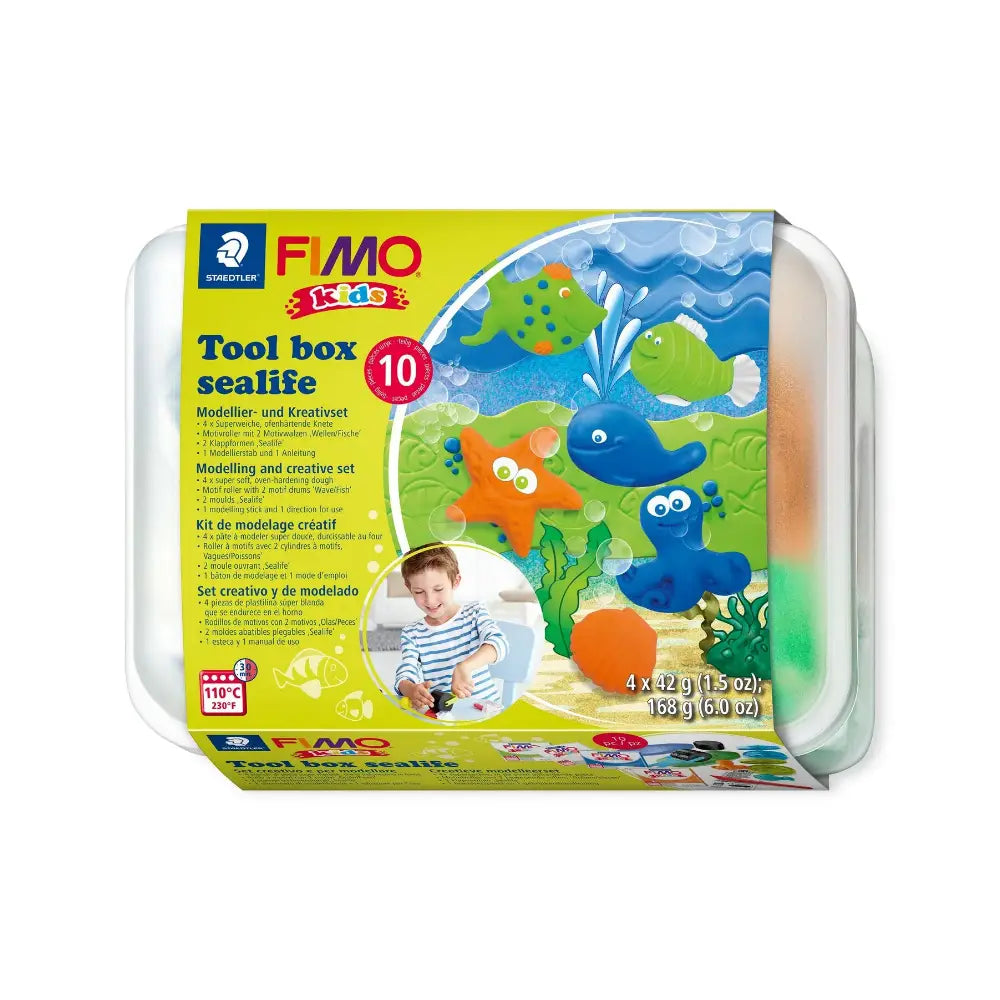 Fimo Kids Clay Toolbox - Sealife
