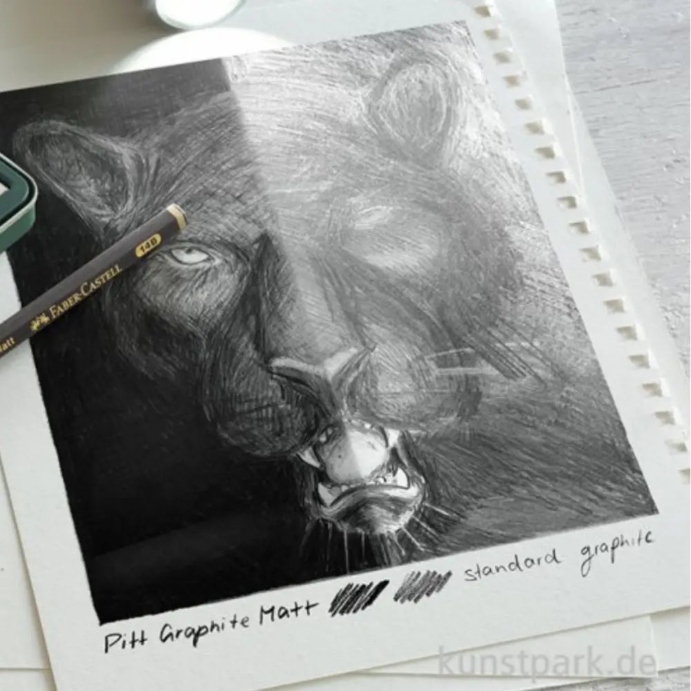 Faber Castell Pitt Graphite Matt Pencil 6pce Tin