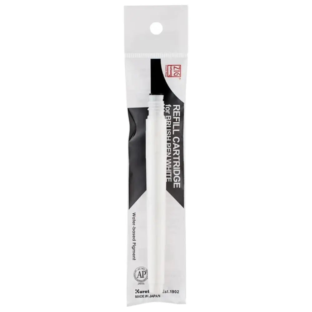 Kuretake Zig Brush Pen White