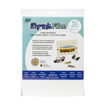 Grafix Shrink Film White
