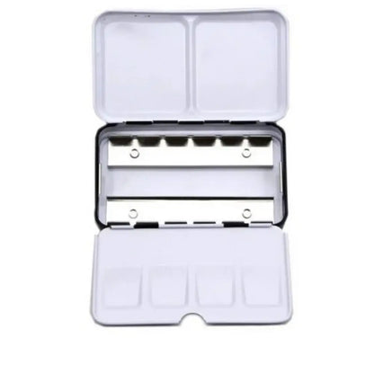 Empty Metal Watercolour Palette 12 Tin