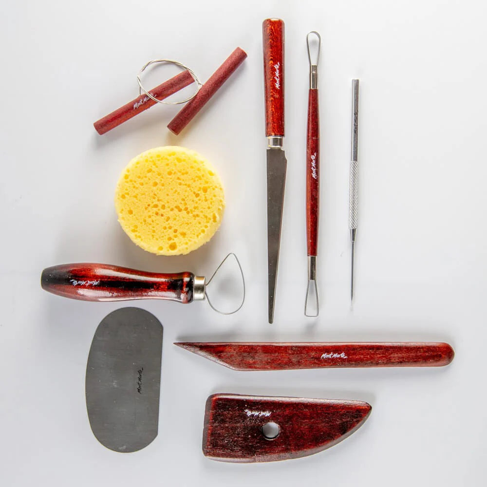 Mont Marte Pottery Tool Set 10pk