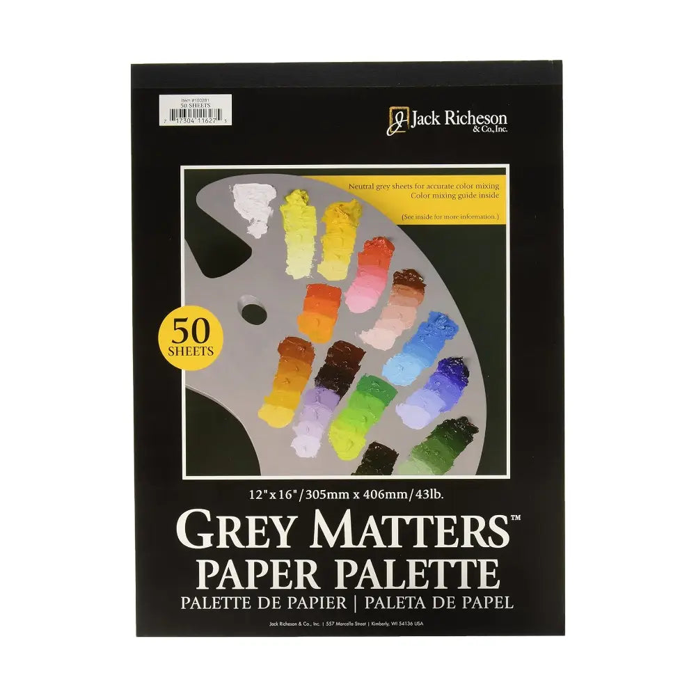 Grey Matters Paper Palette 30x40cm