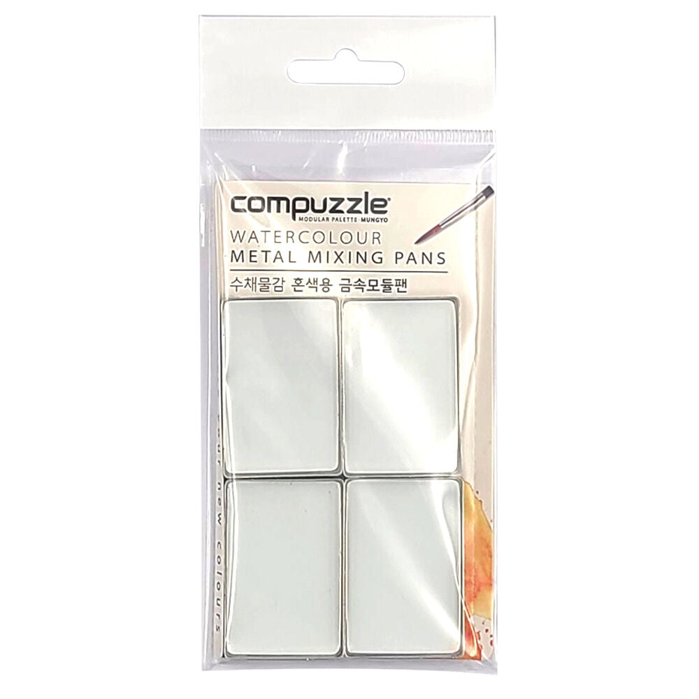 Mungyo Compuzzle Metal Pans - Mixing 4pk