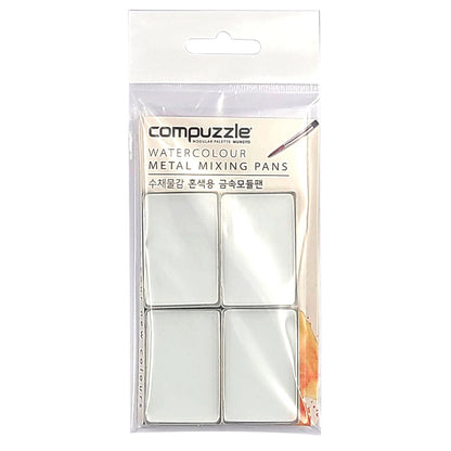 Mungyo Compuzzle Metal Pans - Mixing 4pk