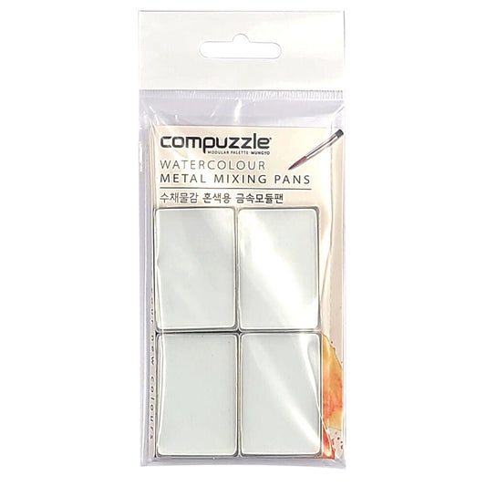 Mungyo Compuzzle Metal Pans - Mixing 4pk