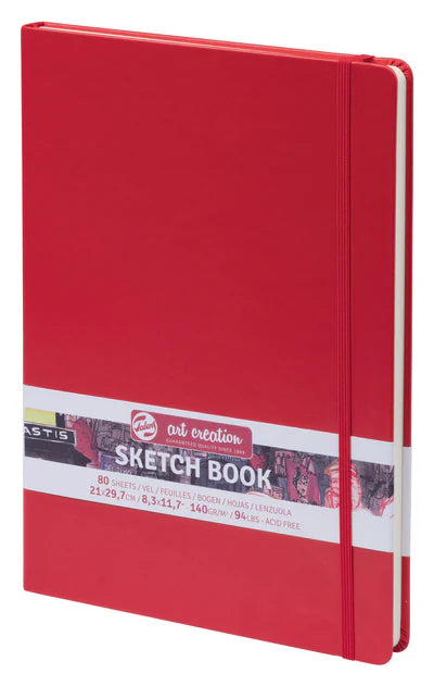 Talens Art Creation Sketchbook Red