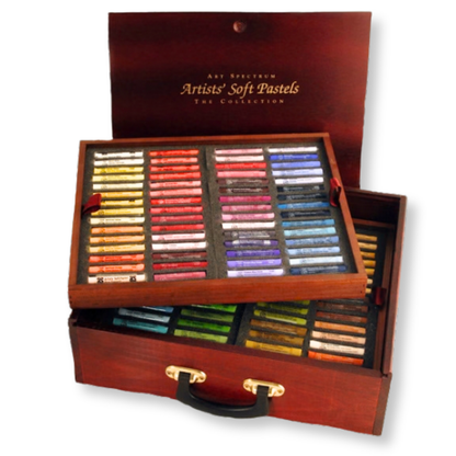 Art Spectrum Artists Soft Pastels Deluxe Wooden Box Set