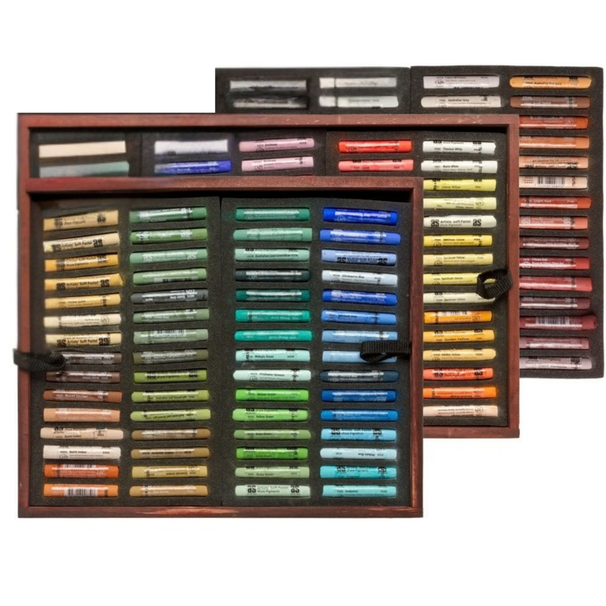 Art Spectrum Artists Soft Pastels Deluxe Wooden Box Set