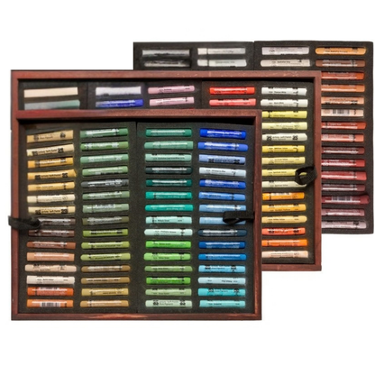 Art Spectrum Artists Soft Pastels Deluxe Wooden Box Set