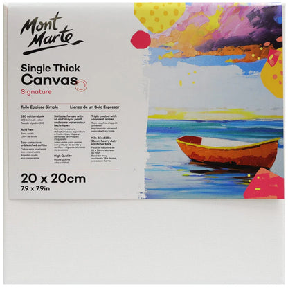 Mont Marte Studio Thin Canvas 20x20cm