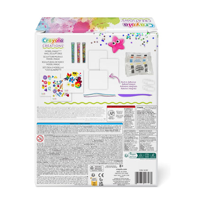 Crayola Creations Model Magic Wall Sculptures Craft Kit