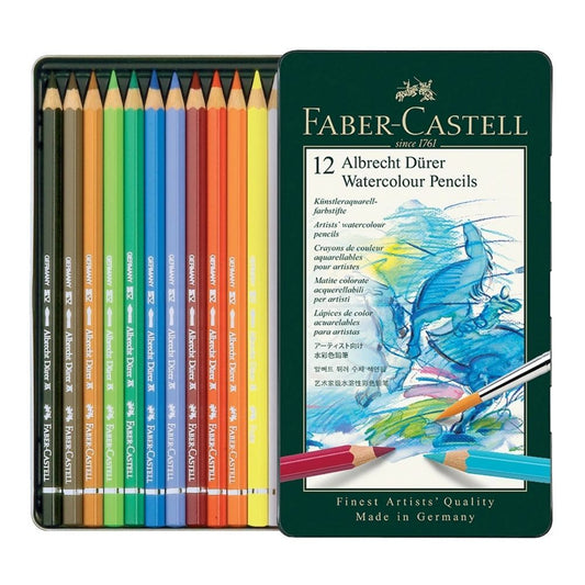 Faber Castell Albrecht Durer Watercolour Pencil Tins