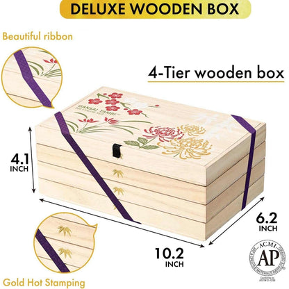 Kuretake Gansai Tambi Watercolour Anniversary Wood Box Set