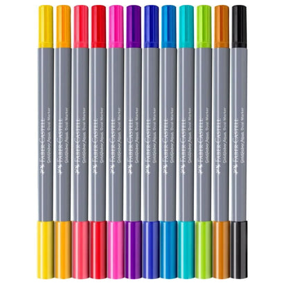 Faber Castell  Goldfaber Aqua Dual Marker - Assorted 12pk