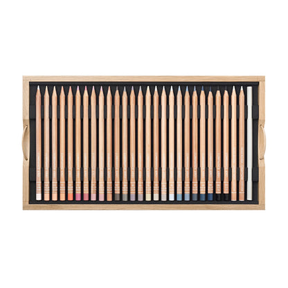 Caran Dache Luminance Pencil 100pce Wooden Box Set