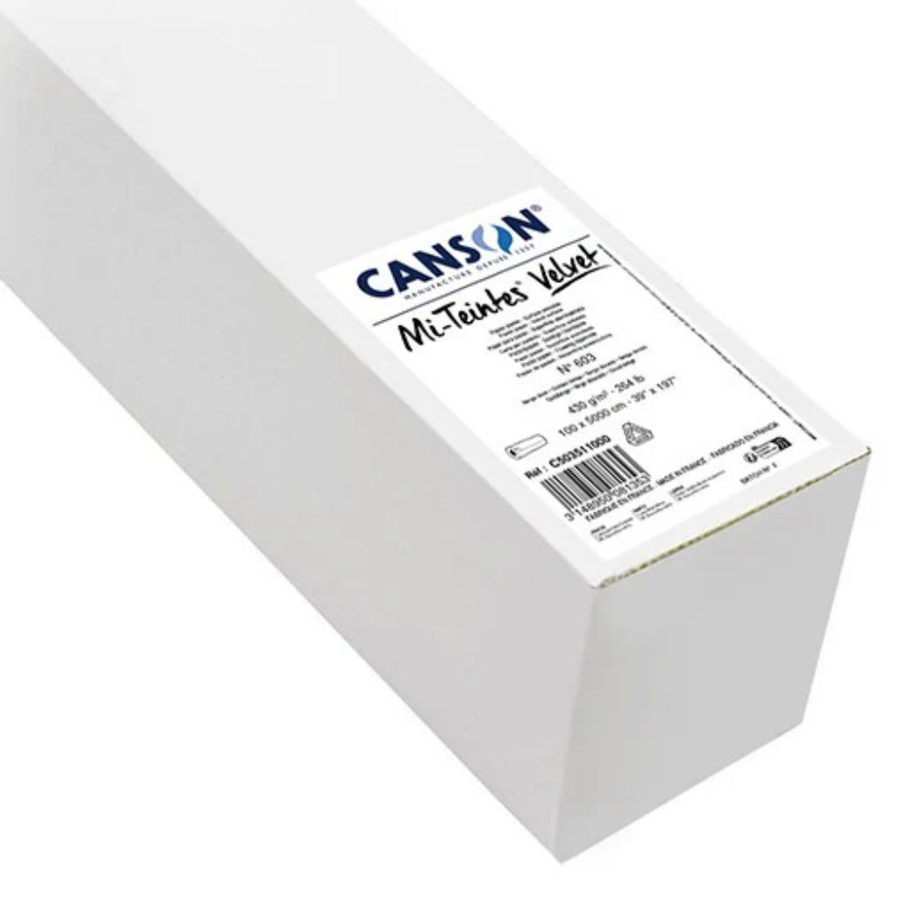 Canson Mi-Teintes Velvet Paper Roll - Golden Beige 603