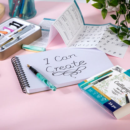 Mont Marte Calligraphy Pen Set 14pc