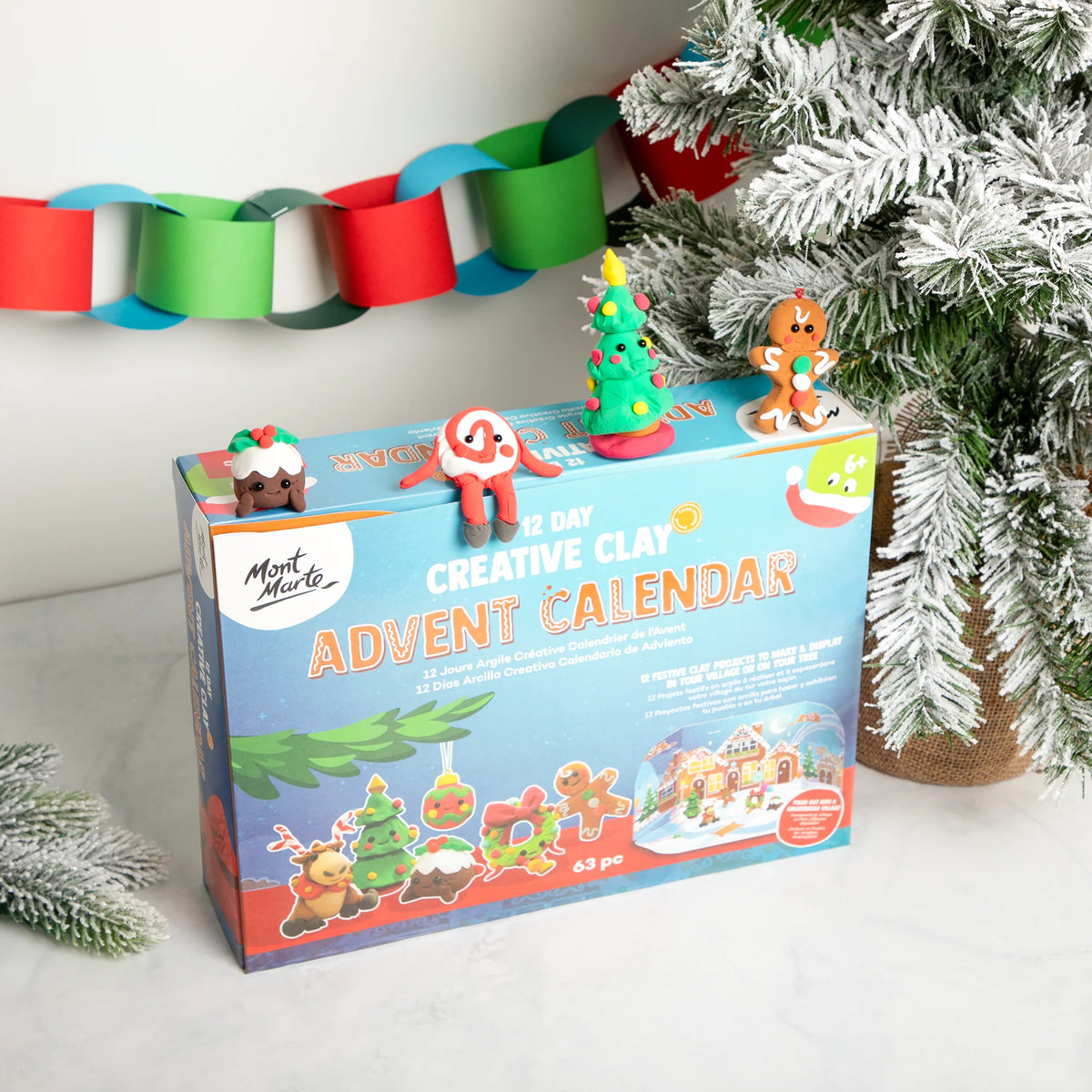 Mont Marte 12 Day Creative Clay Advent Calendar