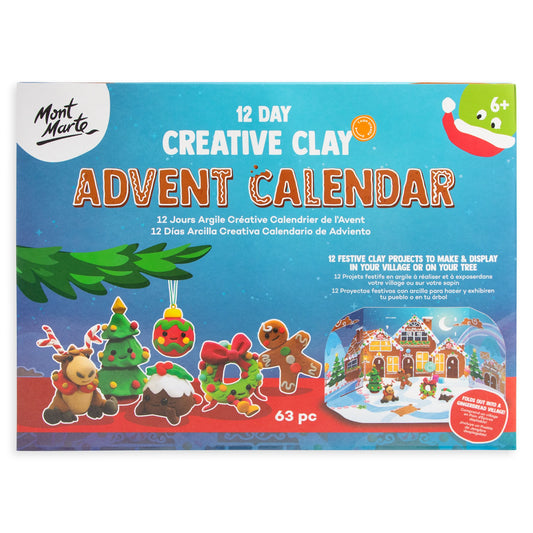 Mont Marte 12 Day Creative Clay Advent Calendar