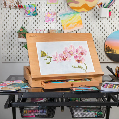 Mont Marte Desktop Table Easel Beech Wood