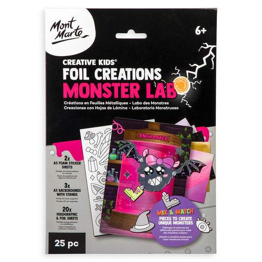 Mont Marte Foil Creations - Monster Lab 25pc - Enchanted