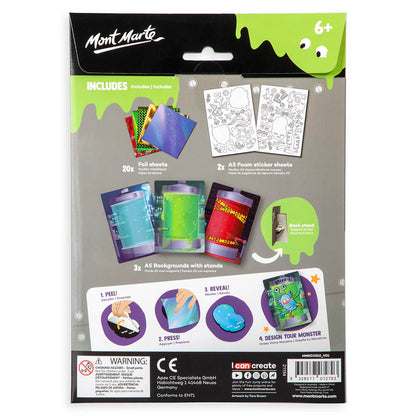 Mont Marte Foil Creations - Monster Lab 25pc - Radioactive
