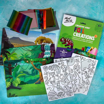 Mont Marte Foil Creations 36pc – Jungle Jamboree