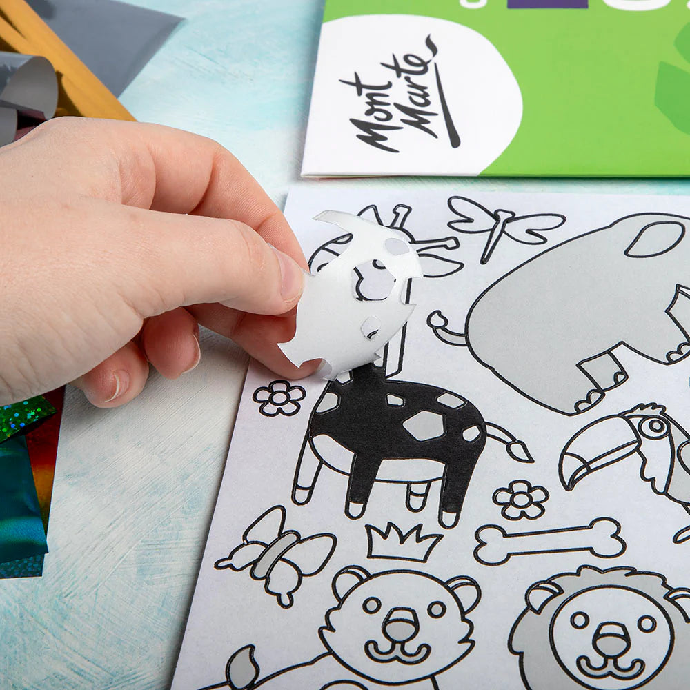 Mont Marte Foil Creations 36pc – Jungle Jamboree