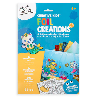 Mont Marte Foil Creations 36pc – Meowmaids and Barkaneers