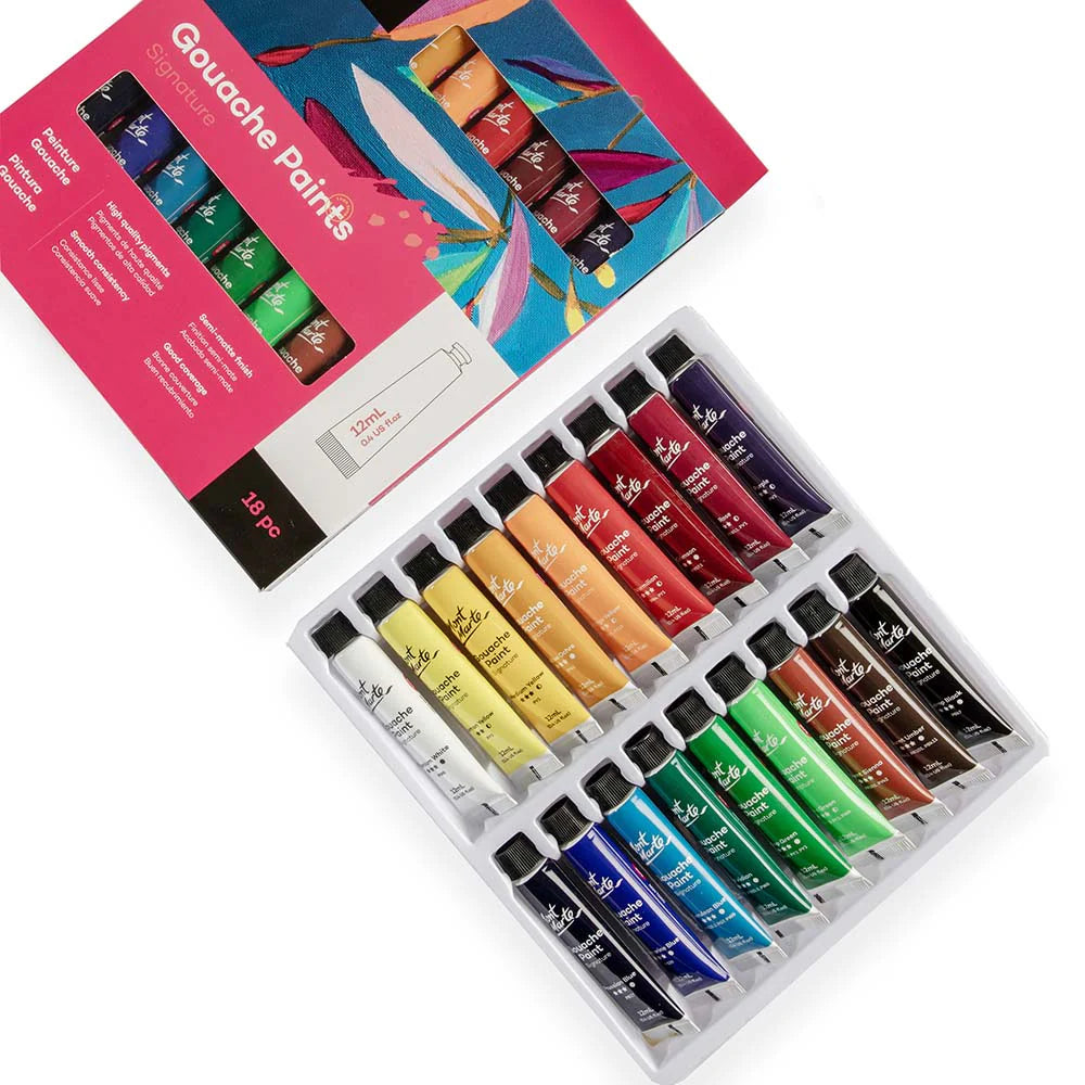 Mont Marte Signature Gouache Paints 18pce