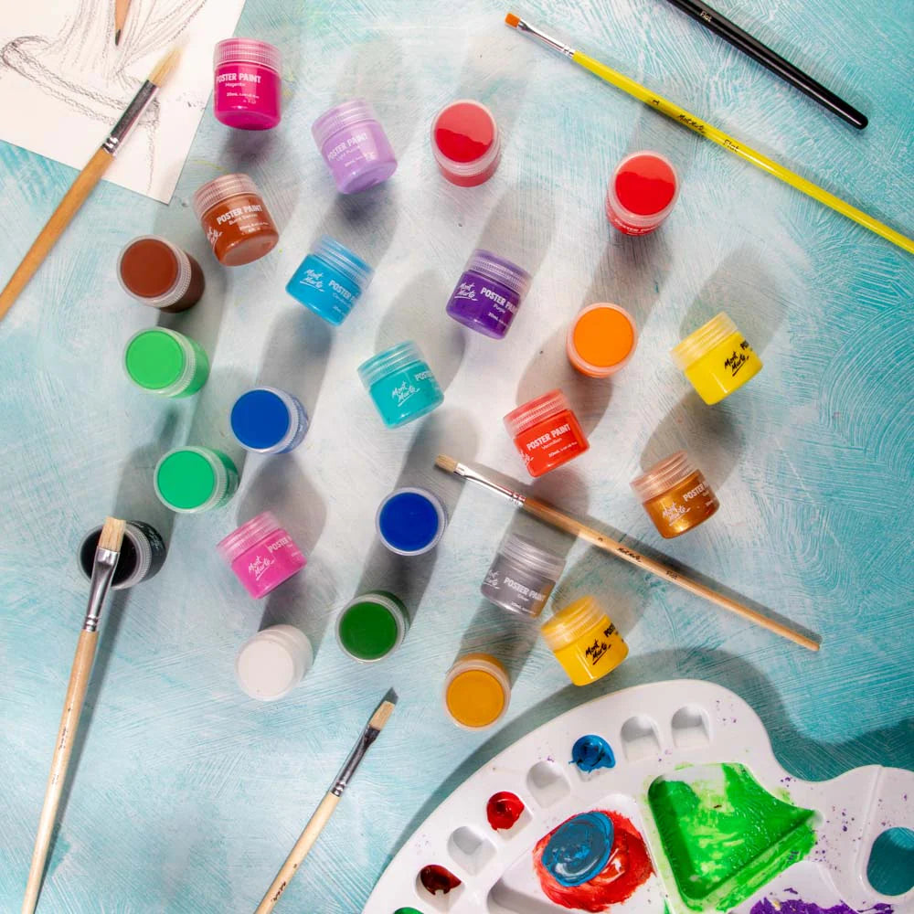 Mont Marte Poster Paints 24pc x 20ml