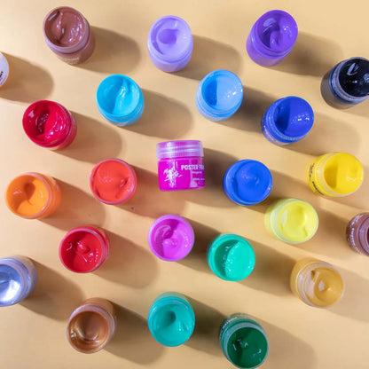 Mont Marte Poster Paints 24pc x 20ml