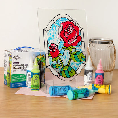 Mont Marte Stained Glass Paint Set 11pk