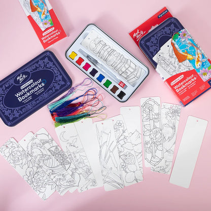 Mont Marte Watercolour Bookmark Set 33pc
