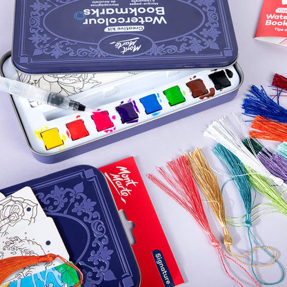 Mont Marte Watercolour Bookmark Set 33pc