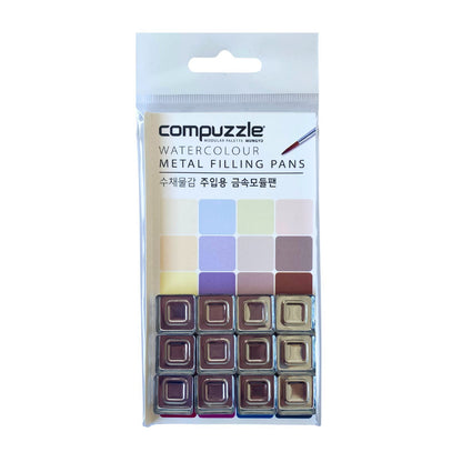 Mungyo Compuzzle Metal Pans - Small 12pk