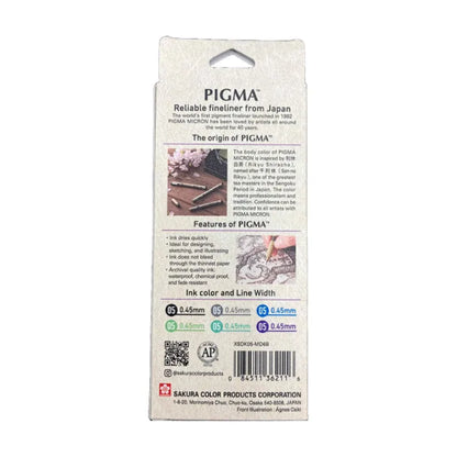 Sakura Pigma Micron Mandala Cool Tone Set 05