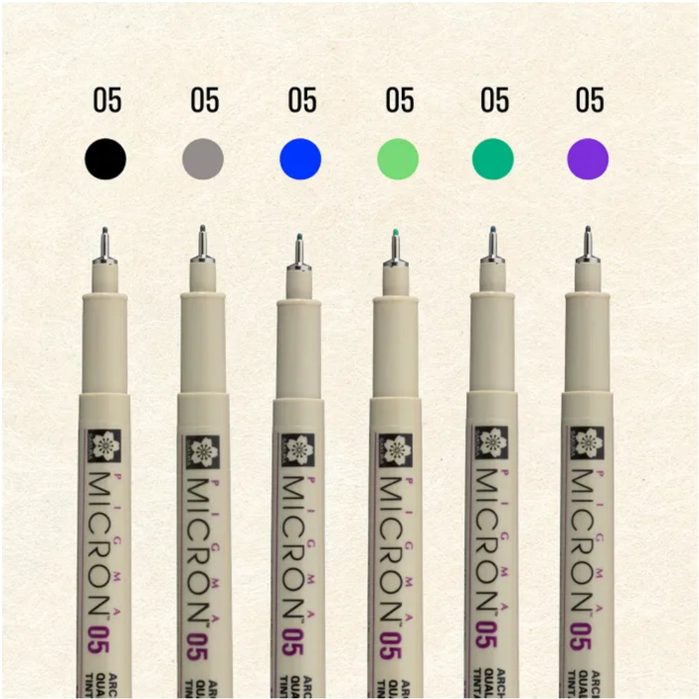 Sakura Pigma Micron Mandala Cool Tone Set 05