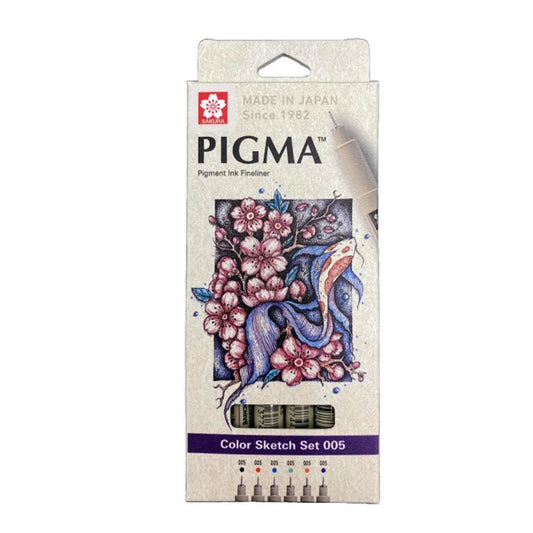 Sakura Pigma Micron Colour Sketch Set 005