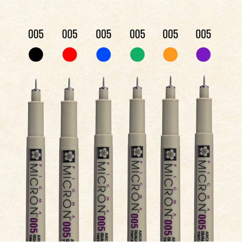 Sakura Pigma Micron Colour Sketch Set 005