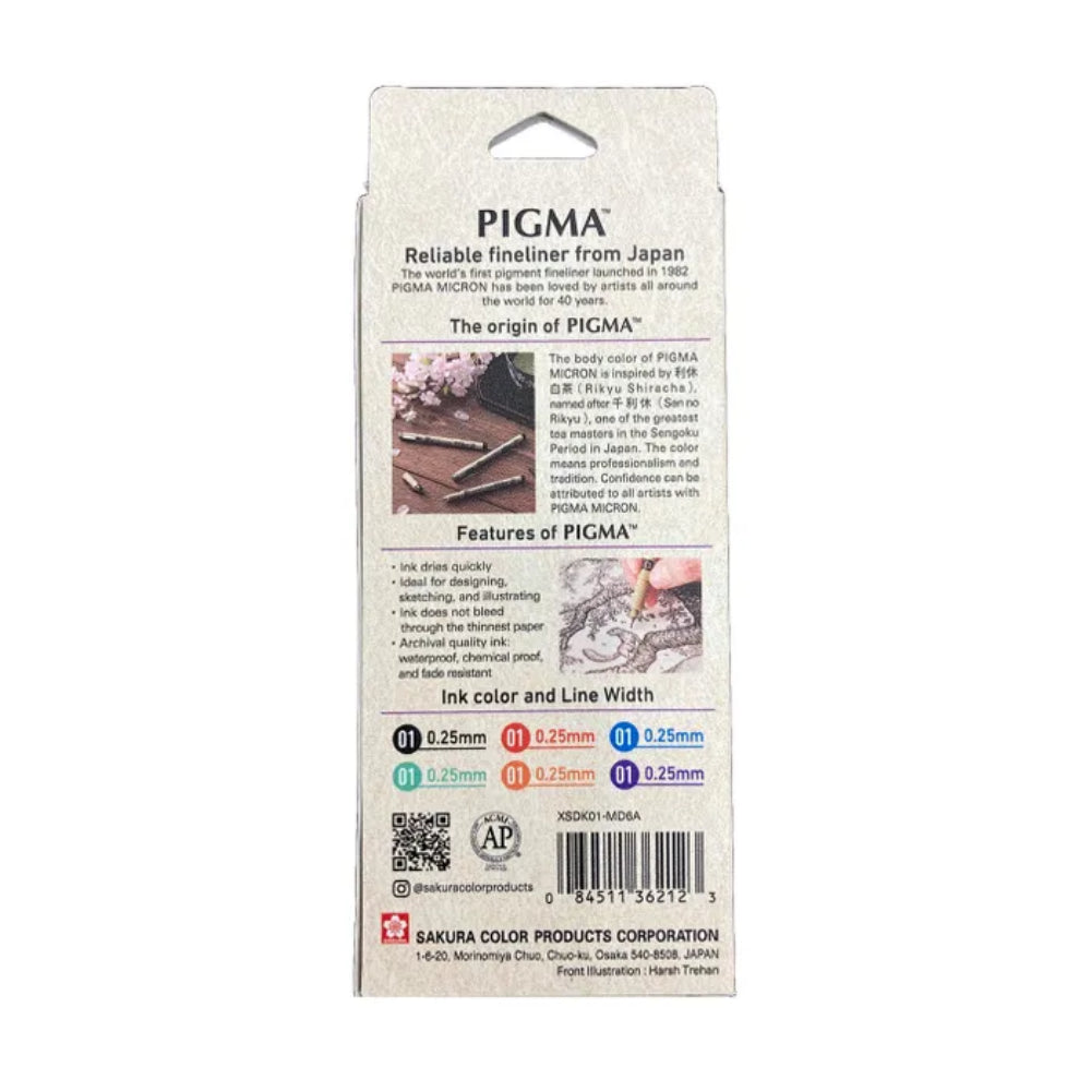 Sakura Pigma Micron Mandala Set 01