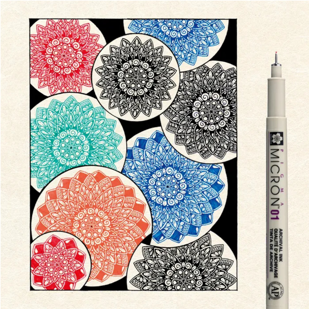 Sakura Pigma Micron Mandala Set 01