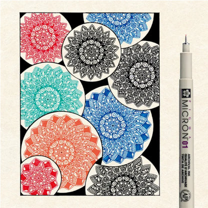 Sakura Pigma Micron Mandala Set 01