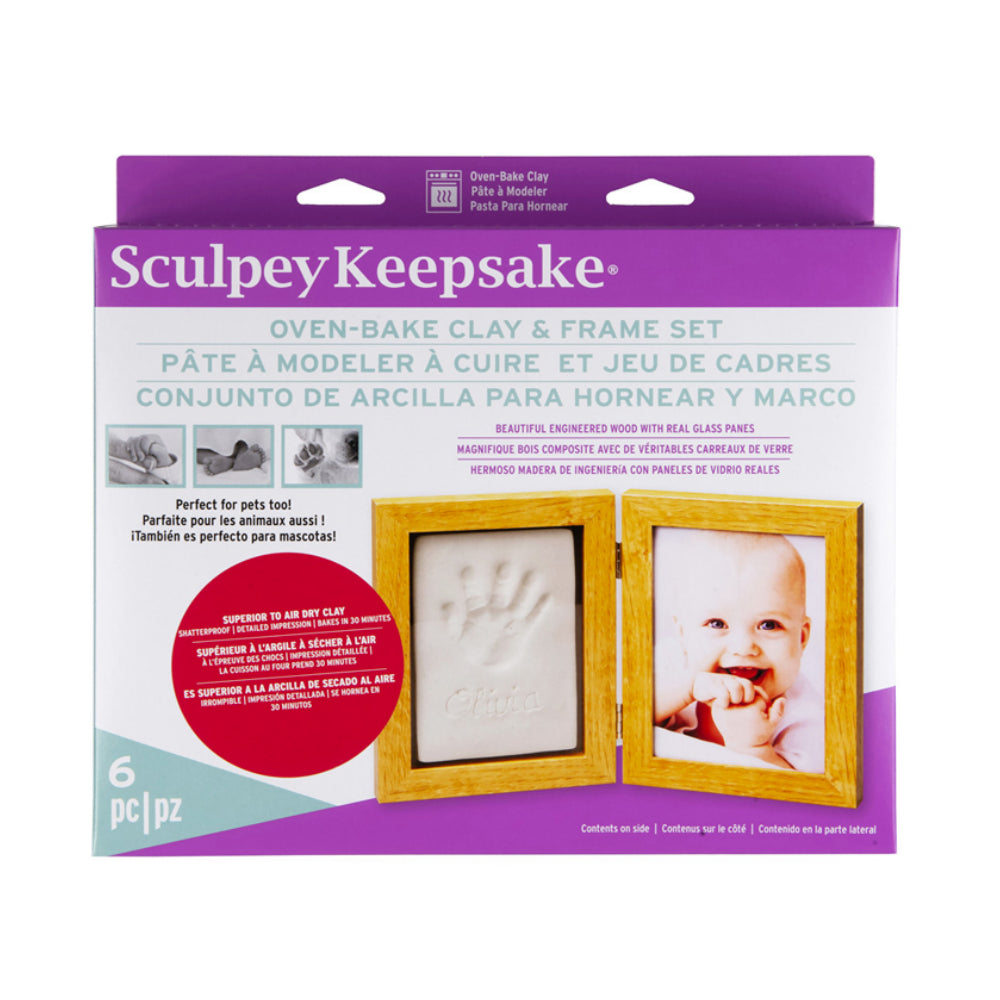 Sculpey Keepsake Memory Frame Set
