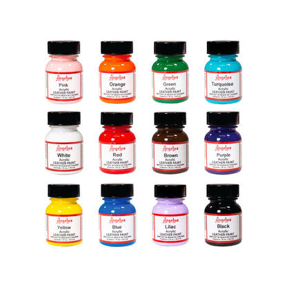 Angelus Best Seller Acrylic Paint Kit Box 12 Colours